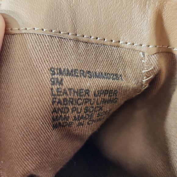 Steve Madden Simmer suede leather heeled bootie tan size 9 - Picture 7 of 8